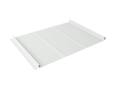 Кликфальц Line Grand Line 0,45 Drap TX с пленкой на замках RAL 9003 сигнальный белый Центр Кровли