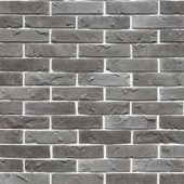 Рядовая плитка White Hills Ланс брик гипс А680-80 с расшивкой 1,2 см Центр Кровли
