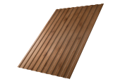Профнастил С8A v02 Grand Line 0,45 Print Premium с пленкой Pine Wood Fresh Центр Кровли