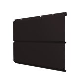ЭкоБрус new 0,5 Drap с пленкой RAL 9005 черный Центр Кровли