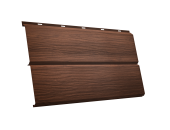 ЭкоБрус 3D 0,345 Grand Line 0,45 Print Elite с пленкой Choco Wood TwinColor Центр Кровли