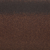 Коньково-карнизная черепица RoofShield HR-15 коричневый с оттенением (6,6м2) Центр Кровли