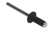 Заклёпка вытяжная Daxmer 4,0х10 RAL 8019 (750шт) сталь/сталь Центр Кровли