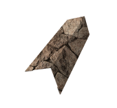 Угол внешний 70х70 0,45 Print Elite King Stone TwinColor (3м) Центр Кровли