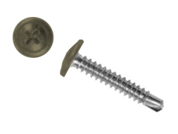 фото Саморез ПШС 4,2х19 (1000шт) шлиц PH2 RAL 6013 Центр Кровли картинка Саморез ПШС 4,2х19 (1000шт) шлиц PH2 RAL 6013 Центр Кровли