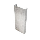 Полустолб для С8,С10 0,45 Print Elite с пленкой Snow Wood TwinColor (L1,5) Центр Кровли