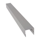 Планка П-образная заборная 24 0,45 Print Elite Milky Wood TwinColor (2,5м) Центр Кровли