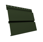 Квадро брус 3D 0,5 Satin Matt TX с пленкой RAL 6020 хромовая зелень Центр Кровли