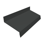 Отлив простой 50 Grand Line 0,5 Velur RAL 7016 антрацитово-серый (3м) Центр Кровли