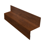 Отлив межэтажный 35 0,45 Print-Double Premium Golden Wood Fresh (3м) Центр Кровли