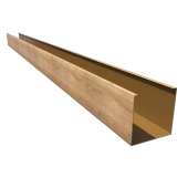 Кубообразная рейка GL Ш50/В50 Honey Wood Zn 0,45 L=3м Центр Кровли