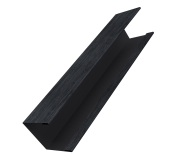 Крышка жалюзи Milan Slim 0,45 Print Premium Grey Wood TwinColor (3м) Центр Кровли