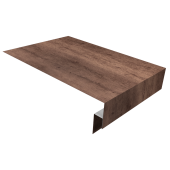 Планка околооконная сложная 250х50х12 (j-фаска) 0,45 Print Premium Almond Wood Fresh (3м) Центр Кровли