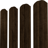 картинка Штакетник Twin XL фигурный Grand Line 0,45 Print-Double Elite Antique Wood Центр Кровли Штакетник Twin XL фигурный Grand Line 0,45 Print-Double Elite Antique Wood Центр Кровли