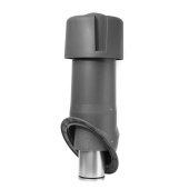 Комплект Krovent Seam 125 изолированный серый Центр Кровли