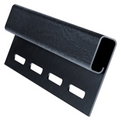 Планка финишная Grand Line Acryl графит (3,0м) Центр Кровли