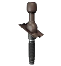 фото Комплект универсальный вентиляции Braas D125 для волновой черепицы Франкфуртская/Таунус, коричневый Центр Кровли картинка Комплект универсальный вентиляции Braas D125 для волновой черепицы Франкфуртская/Таунус, коричневый Центр Кровли