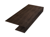 J-Профиль 12мм 0,45 Print-Double Elite Antique Wood (2м) Центр Кровли
