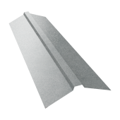 Планка конька прямоугольного 115х30х115 0,4 Zn (2м) Центр Кровли