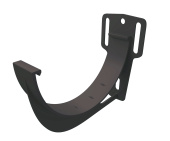 Кронштейн желоба slider Классика 120 ПВХ Grand Line графит (RAL 7024) Центр Кровли