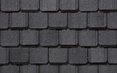 Черепица гибкая CertainTeed Grand Manor black pearl Центр Кровли