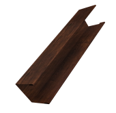 Крышка жалюзи Milan Slim 0,45 Print-double Premium Cherry Wood Fresh (2,5м) Центр Кровли