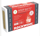 Утеплитель RockWool Флор Баттс 1000х600х100 (1,20м2; 0,12м3) Центр Кровли