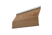 Ламель забора жалюзи Milan Slim 0,45 Print Premium с пленкой Pine Wood Fresh Центр Кровли