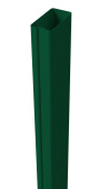 Труба 40х20х1,0х2000 RAL 6005 Центр Кровли