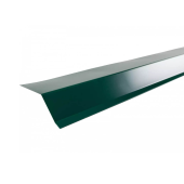 Планка карнизная ТЕХНОНИКОЛЬ полиэстер RAL 6005 (2м) Центр Кровли