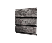 Софит металлический полная перфорация 0,45 Print Elite с пленкой Fine Stone TwinColor Центр Кровли