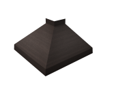Угол отлива внешний 150 0,45 Print Elite с пленкой Coffee Wood TwinColor Центр Кровли