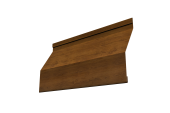 Ламель забора жалюзи Milan Slim 0,45 Print-double Elite с пленкой Golden Wood Центр Кровли