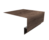 Планка околооконная сложная Экобрус Grand Line 200х75х25 0,45 Print Premium Almond Wood Fresh (2м) Центр Кровли