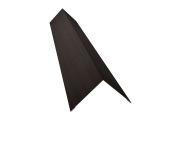 Угол внешний 110х110 0,45 Print Elite с пленкой Coffee Wood TwinColor (3м) Центр Кровли