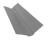 картинка Планка ендовы верхней фигурной 100x100 0,45 PE с пленкой RAL 9006 бело-алюминиевый (3м) Центр Кровли Планка ендовы верхней фигурной 100x100 0,45 PE с пленкой RAL 9006 бело-алюминиевый (3м) Центр Кровли