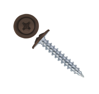 картинка Саморез ПШ 4,2х19 (1000шт) шлиц PH2 RAL 8025 Центр Кровли