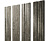 Штакетник Twin с прямым резом 0,45 Print Elite Nordic Wood Twin с прямым резомColor Центр Кровли