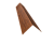 Угол внешний 110х110 0,45 Print Premium Golden Wood Fresh TwinColor (2м) Центр Кровли