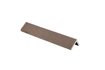 картинка Профиль угловой CM Decking 2000х50х38х8 мм цвет wenge (венге) Центр Кровли