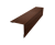 Планка завершающая 50х50 жалюзи Milan 0,45 Print Elite Choco Wood TwinColor (2,5м) Центр Кровли