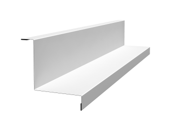 фото Угол внутренний простой фальц 0,45 PE-Double с пленкой RAL 9003 сигнальный белый (3м) Центр Кровли картинка Угол внутренний простой фальц 0,45 PE-Double с пленкой RAL 9003 сигнальный белый (3м) Центр Кровли