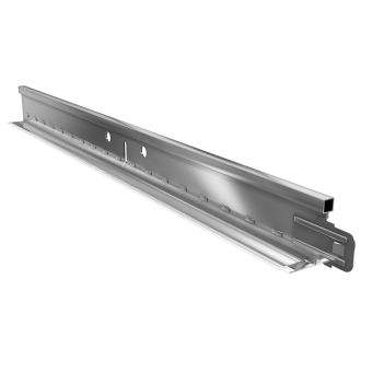 фото Т-профиль 24х26х1200 белый Центр Кровли картинка Т-профиль 24х26х1200 белый Центр Кровли