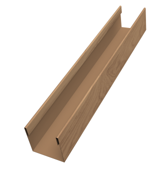 фото Стойка жалюзи Milan Slim 0,45 Print Elite Honey Wood TwinColor (3м) Центр Кровли картинка Стойка жалюзи Milan Slim 0,45 Print Elite Honey Wood TwinColor (3м) Центр Кровли