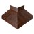 Угол отлива внешний 70 0,45 Print-Double Premium с пленкой Cherry Wood Fresh Центр Кровли