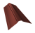 Планка конька фигурного 150x150 0,45 PE с пленкой RAL 3009 оксидно-красный (3м) Центр Кровли