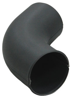 картинка Колено стока 90 мм Matte PU RAL 7024 Центр Кровли