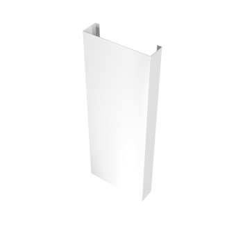 фото Полустолб для С8,С10 0,45 Drap с пленкой RAL 9003 сигнальный белый (L2,0) Центр Кровли картинка Полустолб для С8,С10 0,45 Drap с пленкой RAL 9003 сигнальный белый (L2,0) Центр Кровли