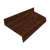 Отлив простой 50 0,45 Print Premium Cherry Wood Fresh TwinColor (2м) Центр Кровли