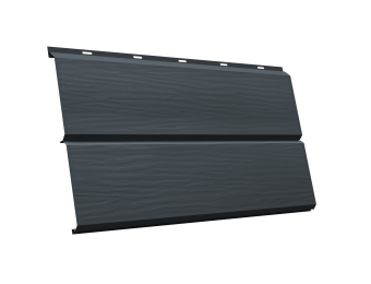 картинка ЭкоБрус new 3D 0,5 Drap TX RAL 7016 антрацитово-серый Центр Кровли